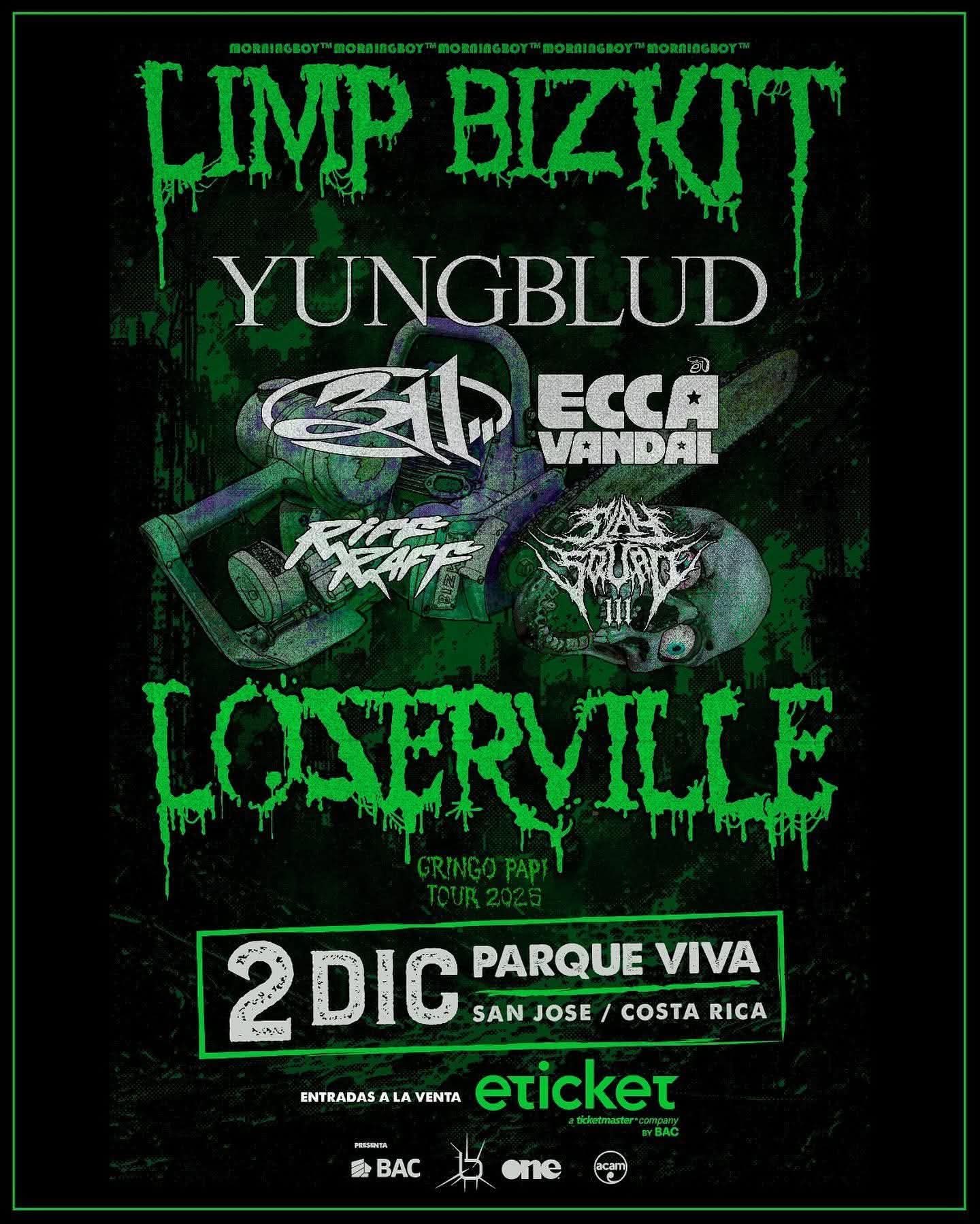 "Loserville" Tour 2025 Limpbiskit