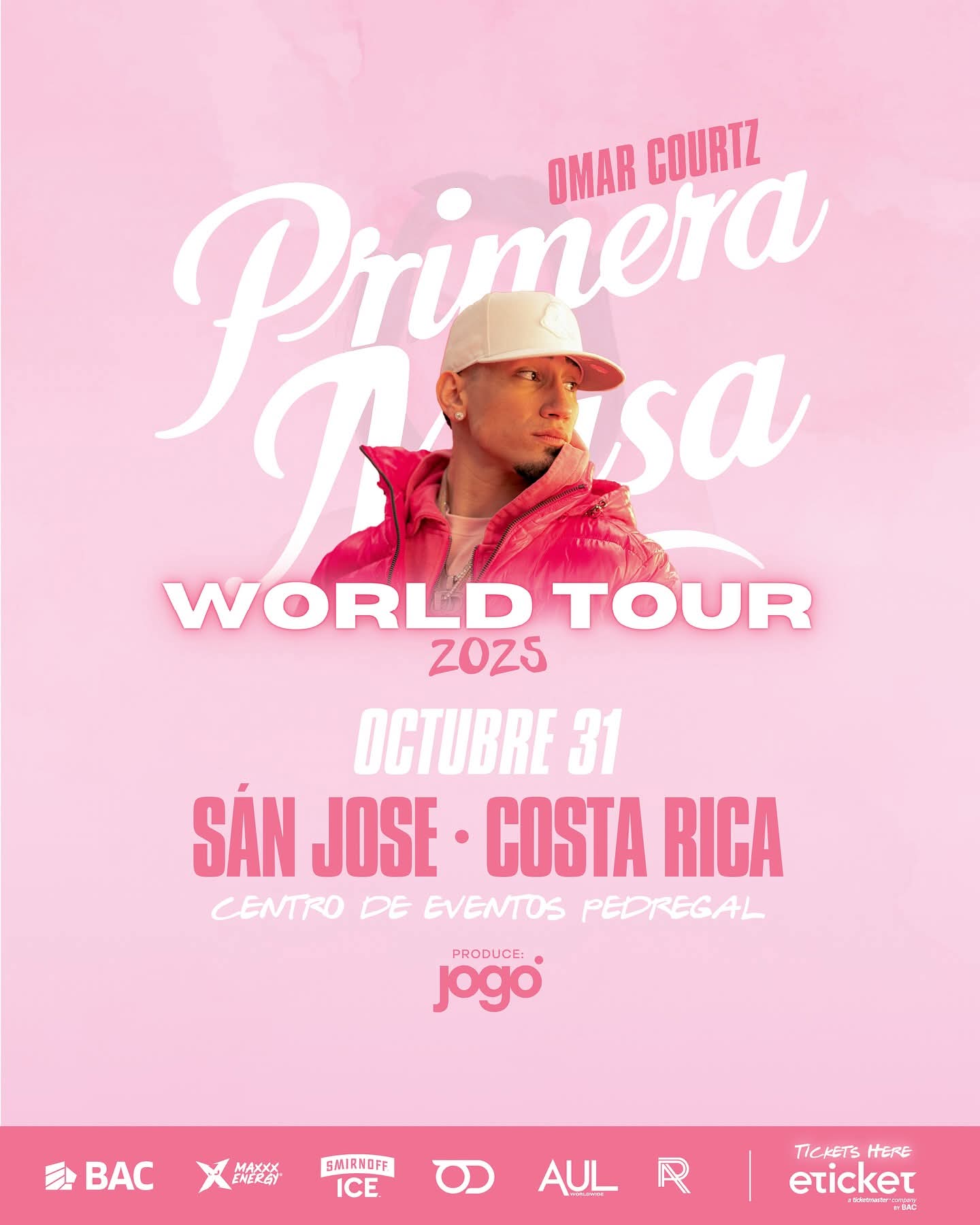 OMAR COURTZ en Costa Rica 2025 evento oficial