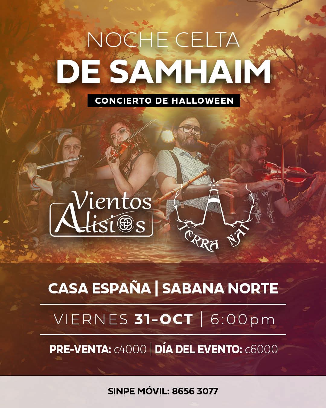 Concierto de Samhain  Noche Celta